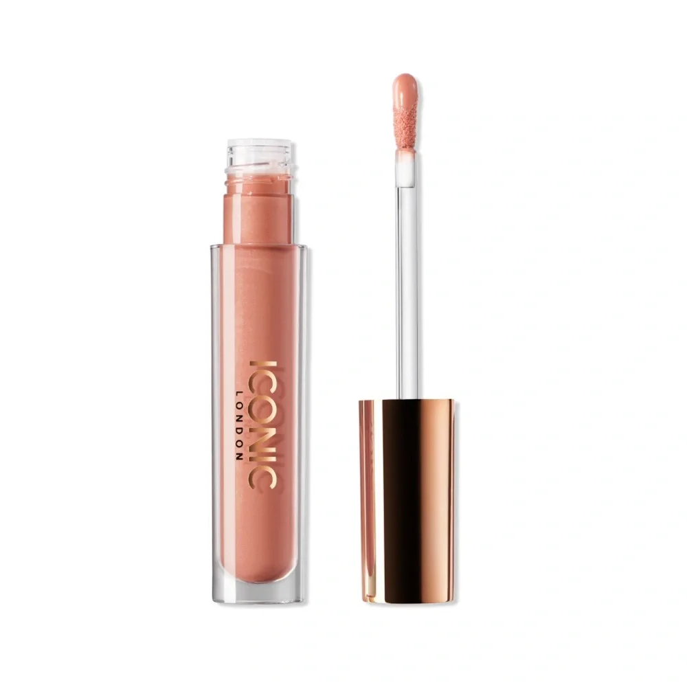 ICONIC LONDON Lip Plumping High-Shine Gloss “Nearly Nude”
